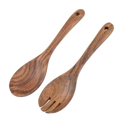 Couverts à salade muso wood en bois d'acacia Cover