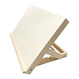 【Design polyvalent】Vous pouvez utiliser le poste de travail comme planche à dessin, chevalet de table, support de livre et de dosette, support de travail et bien plus encore. Étant donné que la station de travail est particulièrement facile à utiliser, elle convient également aux enfants, aux enfants et aux écoles. Mais les artistes amateurs et les professionnels sont également enthousiasmés par la planche à peindre. Ce poste de travail convainc non seulement lors de la peinture, mais aussi comme chevalet pour les décorations de vitrine, les événements, les foires et les présentations.