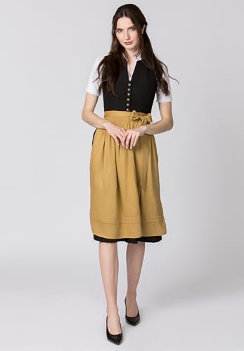 Tablier Dirndl Stockerpoint Mina miel taille 52-56 pour robe bavaroise