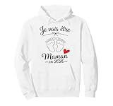 pull grosse maille grossesse 241 g, coupe classique, col tissé
