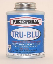 Rectorseal Tru-Blu Blue Pipe Thread Sealant 16 oz.