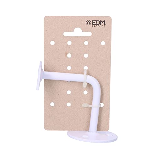 Edm 85592 Supporto Per Corrimano Rosetta, Bianco, Taglia Unica, 5