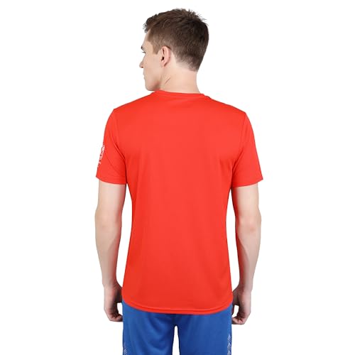 Image of YONEX Round Neck T-Shirt 2620 |Badminton|Tennis|Squash|Tru Dry |Quick Dry |Breathable |Fleecy