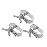 KONTONTY Tenditore Struttura Acciaio A3 3 Argento Filo in Pezzi e Resistente Strutture, Uva e Kiwi per Piscine e Giardino