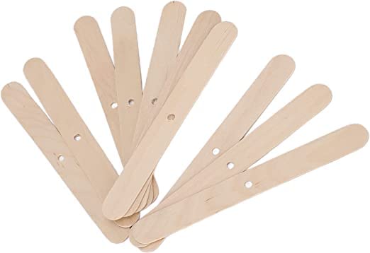 Polaris Fox Wooden Wick Set of 50 Wick Holder | LXB : 15x2cm | Hole Diameter : 0.5cm | Stick Thickness 2mm | Candle Wicks Centering Device, Wick Holders for Candle Making| (50) (B0B7S2PC9W) Amazon Price History, Amazon Price Tracker