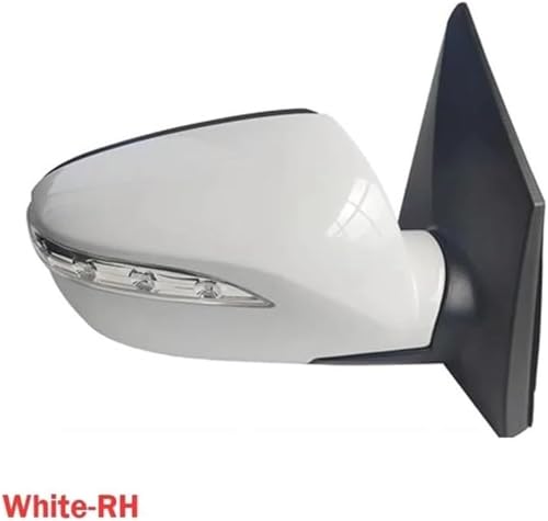 Rétroviseur extérieur pour Hyundai IX35 2010-2017 côté droit blanc