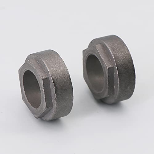 Image of Hexagon Steering Bushing 741-04237B 941-04237B Replace for Cub Cadet MTD Troy Bilt Yard Machine Yardman Lawnmower 1 /2 inch Thick & 1-1 /8 inch in Diameter Alloy Durable
