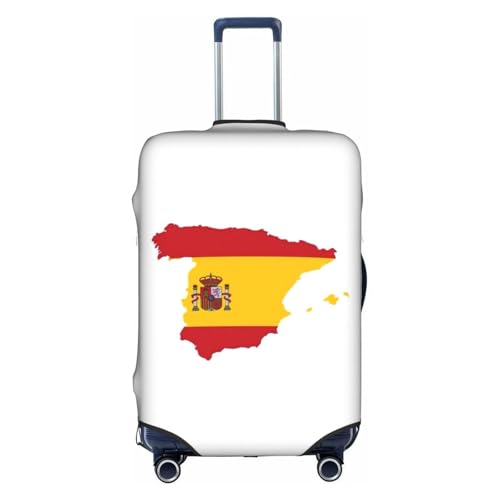Housse de valise drapeau espagnol et protection de bagage extensible grand format L