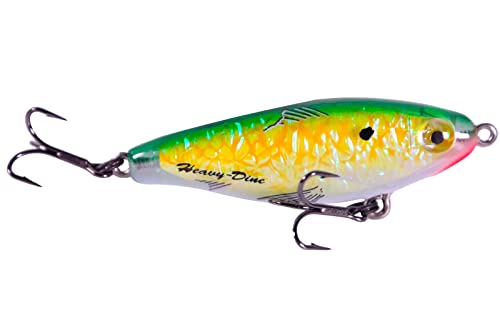 MirrOLure Lourd Dine Sinking Twitchbait pour peche en mer cote