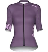 INBIKE Trikot Fahrrad Damen Kurz Leicht und Atmungsaktiv Sommer Fahrradbekleidung Lila Grau Blau ...