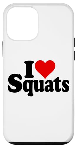 I LOVE HEART SQUATS �t�B�b�g�l�X �G�N�T�T�C�Y �E�F�C�g���t�e�B���O �X�}�z�P�[�X iPhone 12 mini �p