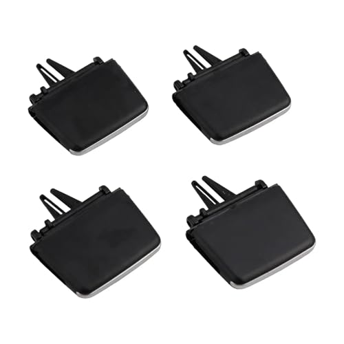 Kit de clips sortie d'air A/C de rechange finition noire d'origine pour Série 3 E90 E91