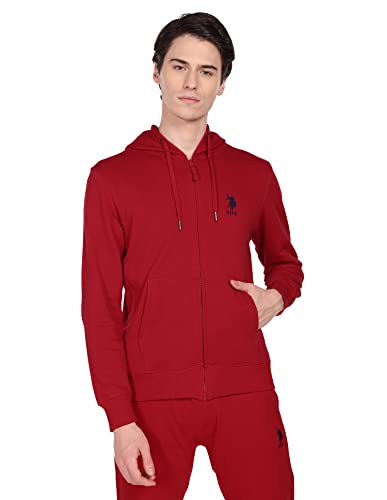 Image of U.S. POLO ASSN. Men's Cotton Hooded Neck Sweatshirt