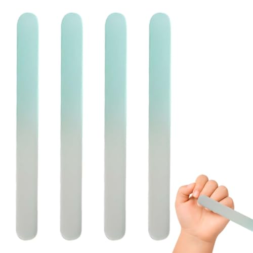MKEAWWU 4 Stück Nagelfeile Glas Baby Nagelfeile Profi Bunt Kristall Glasnagelfeile Nagelfeilen Naturnägel Für Babys, Kinder, Erwachsener Nagelpflege, Beidseitig Geschliffen Und Abwaschbar MKEAWWU 4 Stück Nagelfeile Glas Baby Nagelfeile Profi Bunt Kristall Glasnagelfeile Nagelfeilen Naturnägel Für Babys, Kinder, Erwachsener Nagelpflege, Beidseitig Geschliffen Und Abwaschbar