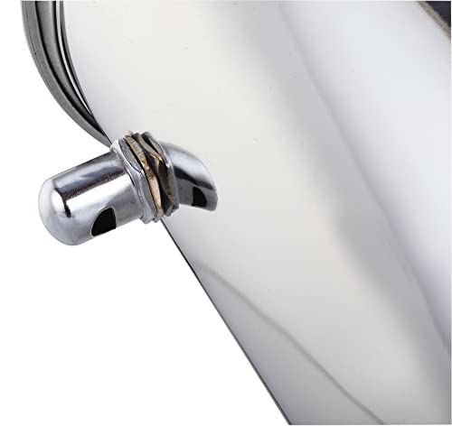 Image of Twin Birds Stainless Steel Milk Cooker /Boiler /Pot with Handle 2Ltr, Steel Milk Boiler Pot Double Handle - 2 Litre