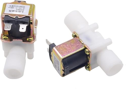 Électrovanne en plastique 1/2 DC 24V pour distributeur d'eau