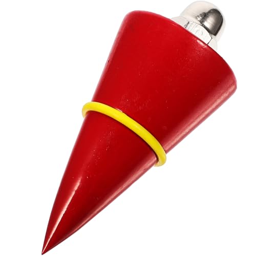 Anneome Martello a Filo Verticale a Piombo 300G Corpo Solido Filo 12 Metri per Misurazioni Edili e Carpenteria Colore Casuale Colore Casuale