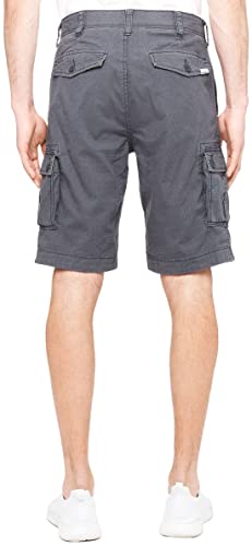 Wearfirst Men's Stretch Caution Ripstop Free-Band Day Hiker Cargo Shorts (India Ink, 34) #TOP1