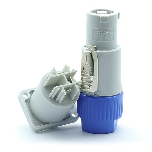 Connecteur d'alimentation pour sonorisation et éclairage de scène 250V