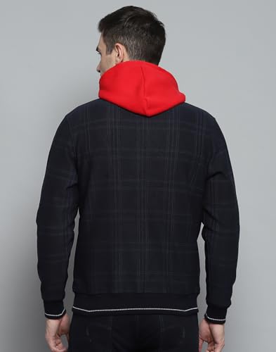 Image of Monte Carlo Mens Regular Fit Full Sleeve T Neck Solid Winter Sweatshirt (Pack of 1)