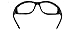 Calabria 23BF Sportster BiFocal Reading Safety Glasses +1.00 Clear Men Women UV
