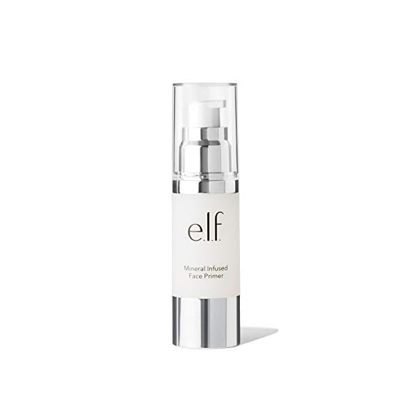 elf-Mineral-Infused-Face-Primer-Matte-Finish-101-Fl-Oz e.l.f. Mineral Infused Face Primer, Primer For A Smooth Foundation Base, Fills In Fine Lines & Refines Complexion, Vegan & Cruelty-free, Large