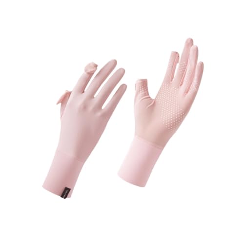 oshhni Luvas de proteção solar femininas que dirigem luvas de verão completo luvas de verão luvas de