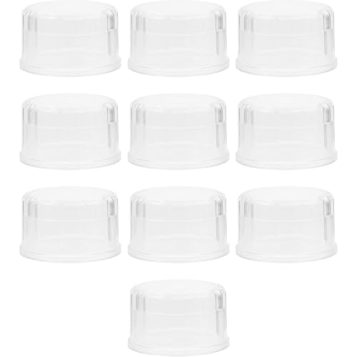 Alipis 10pcs Cocktail Shaker Lid Replacement Plastic Shaker Caps Tea Shaker Cup Cap Shaker Covers Professional Bar Tools