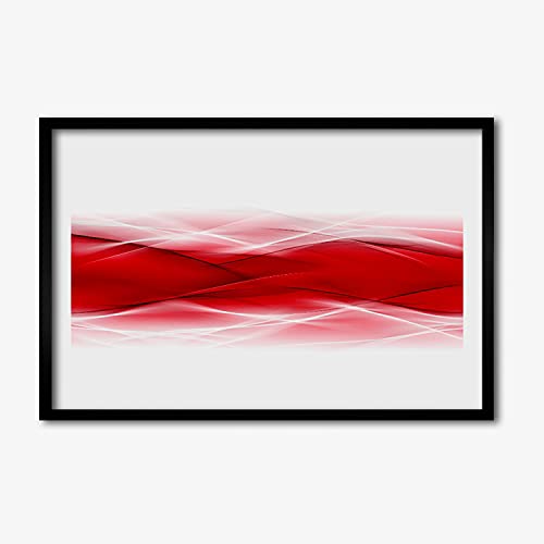 Affiche encadrée 60x40 cm pour habiller un mur vide avec cadre en MDF Tulup