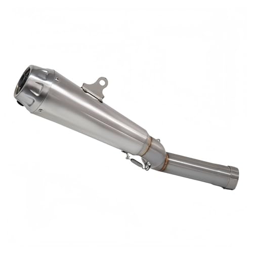 Adaptateur échappement moto BMW F900R résout fuite gaz inox avec DB Killer amovible