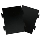 Filtro a carbone di ricambio per forno a microonde in fibra di carbonio attivato per cappa da cucina assorbe fumo, grasso, polvere, odori, migliora la qualità dell'aria della cucina, facile da