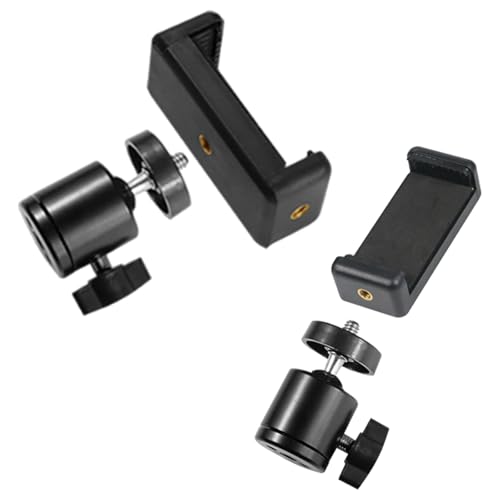 Supporto da tavolo regolabile per fotocamera treppiede con braccio flessibile e testa da 1/4 di pollice per fotografia in streaming live supporto regolabile