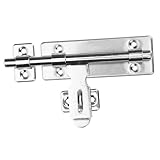 Photo Gallery ukcoco 2 pezzi chiavistello porta scorrevole in acciaio inossidabile serratura sicurezza con bullone per bagno e porte interne montaggio con incluse Photo Gallery ukcoco 2 pezzi chiavistello porta scorrevole in acciaio inossidabile serratura sicurezza con bullone per bagno e porte interne montaggio con incluse