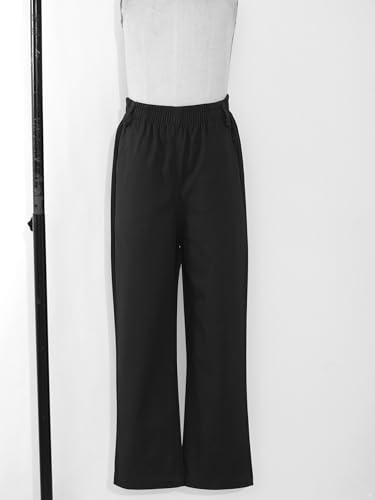 iiniim Kids Boys Casual Cargo Pants Sweatpants Wide Leg Loose Baggy Trousers with Pockets Sports Dance Activewear3