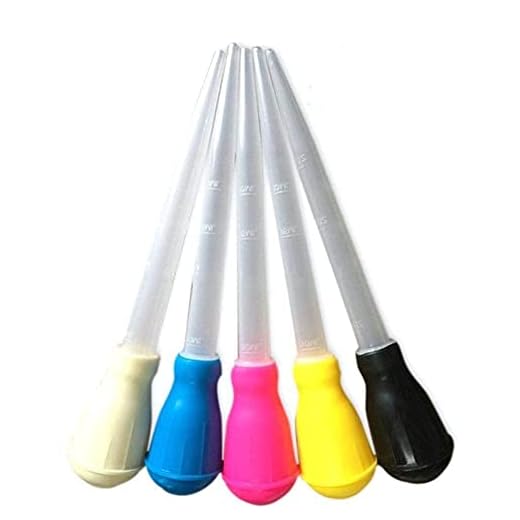 GXFCAI 1 unidad 30 ml utensilios de cocina Turquía aceite pollo barbacoa goteo Cleartube BBQ Pipe Baster manguera