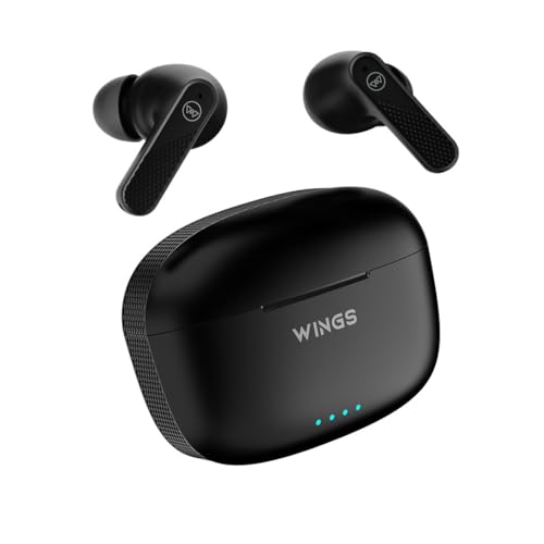 Wings Flobuds 400 Made In India High Fidelity Lifestyle Earbuds,Wireless Bluetooth 5.3,50 Hrs Playtime With 10 Hours Earbuds Playtime,Best Earbuds With Smart Enc,Low Latency 40Ms,Touch Controls-In Ear (B0CGHW1B8T) Amazon Price History, Amazon Price Tracker