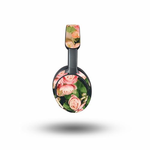 Image of MightySkins Skin Compatible with Bose QuietComfort Ultra - Faded Roses | Protective, Durable, and Unique Vinyl Decal wrap Cover | Easy to Apply, Remove, and Change Styles