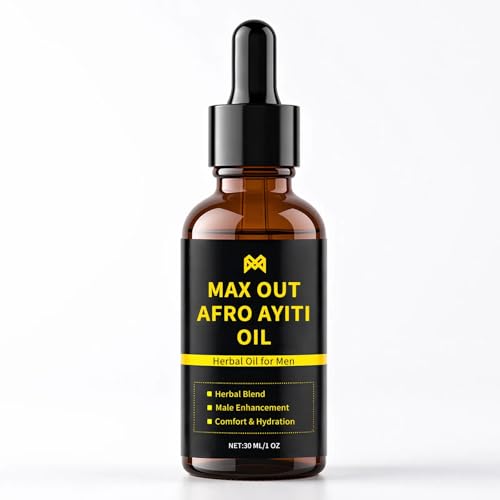 MaxOutAfro Ayiti Oil Africa Natural Herbal Massage Oil for Men 30 ml / 1 fl oz (1)