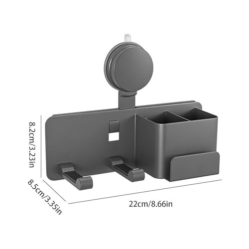 Accessoire de salle de bain multifonction pour ranger le sèche-cheveux