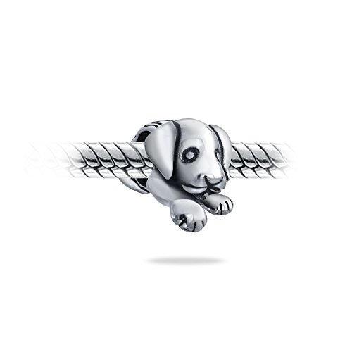 Cuentas de cachorro y huella de plata para lucir en el día a día 3
