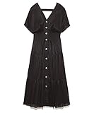 [スナイデル] ティアードロングワンピ SWFO202010 レディース BLK 日本 F (FREE サイズ)