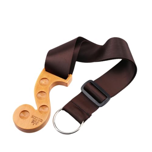 Toddmomy Elegant Violin Head Pad Wooden Bass Stopper End-pin Rest Pad Non-slip Bass Cello Wooden Rest for