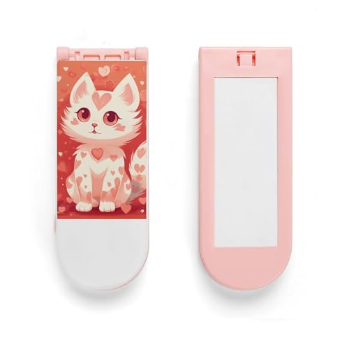 Support de téléphone portable lumière selfie chaton pêche rechargeable 3 modes