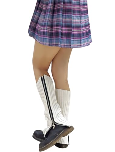 Image of Women's Long Socks Leg Warmers Boot Socks Winter Ankle Heap Sock Goth Leg Warmers