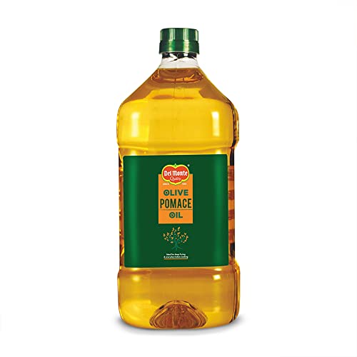 Image of Del Monte Pomace Olive Oil, Ideal for Everyday Indian Cooking & Deep Frying, 2L