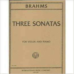 Image of Brahms, Johannes - Sonatas Op 78 , 100 and 108 for Violin and Piano - International Edition