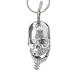 Skull Crusher Large Guardian Bell Motorcycle Ride Protection Bell or Key Ring