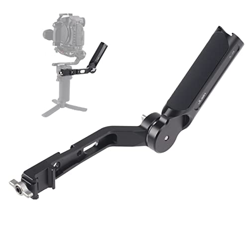 Hersmay Gimbal Handle for DJI RS 2/RSC 2/RS 3/RS 3 Pro/RS 3 Mini, Adjustable Sling Hand Grip, 360° Adjustment