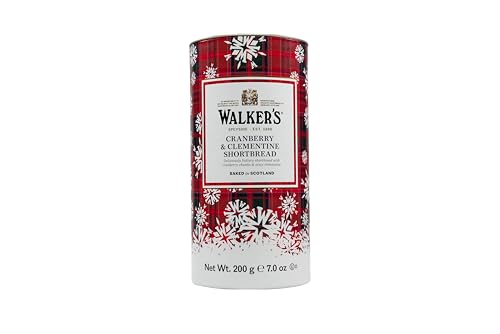 Walkers | Shortbread Cranberry & Clementine | in weihnachtlicher Dose | 200g