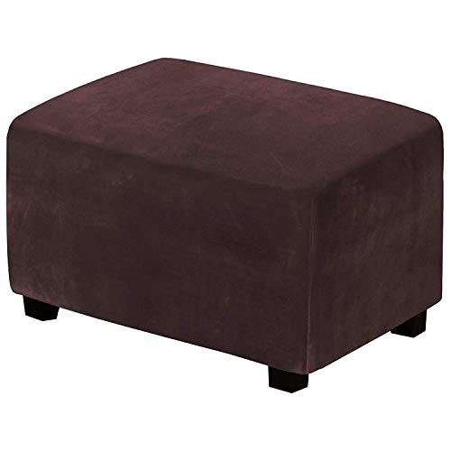 Housse de pouf lavable pour rénover et protéger un repose-pieds usé